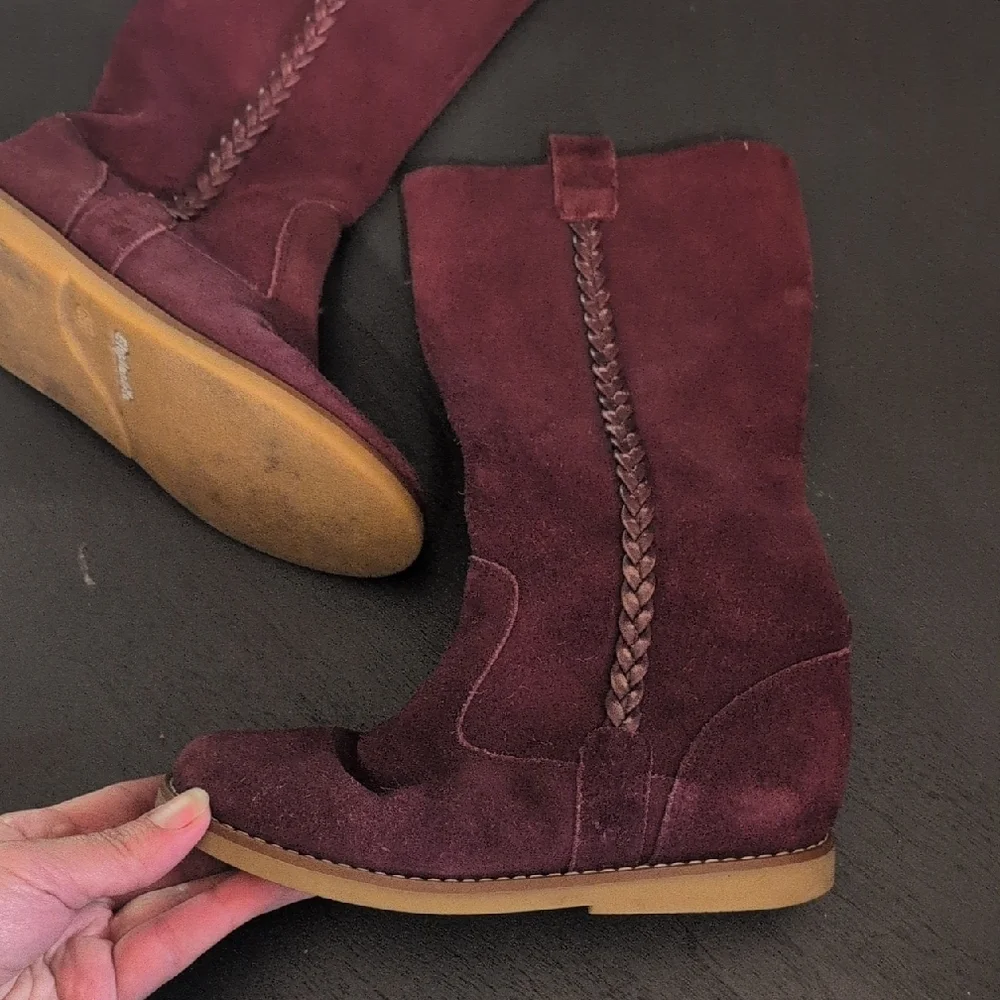 Elephantito Suede Girls Boots Comfortable